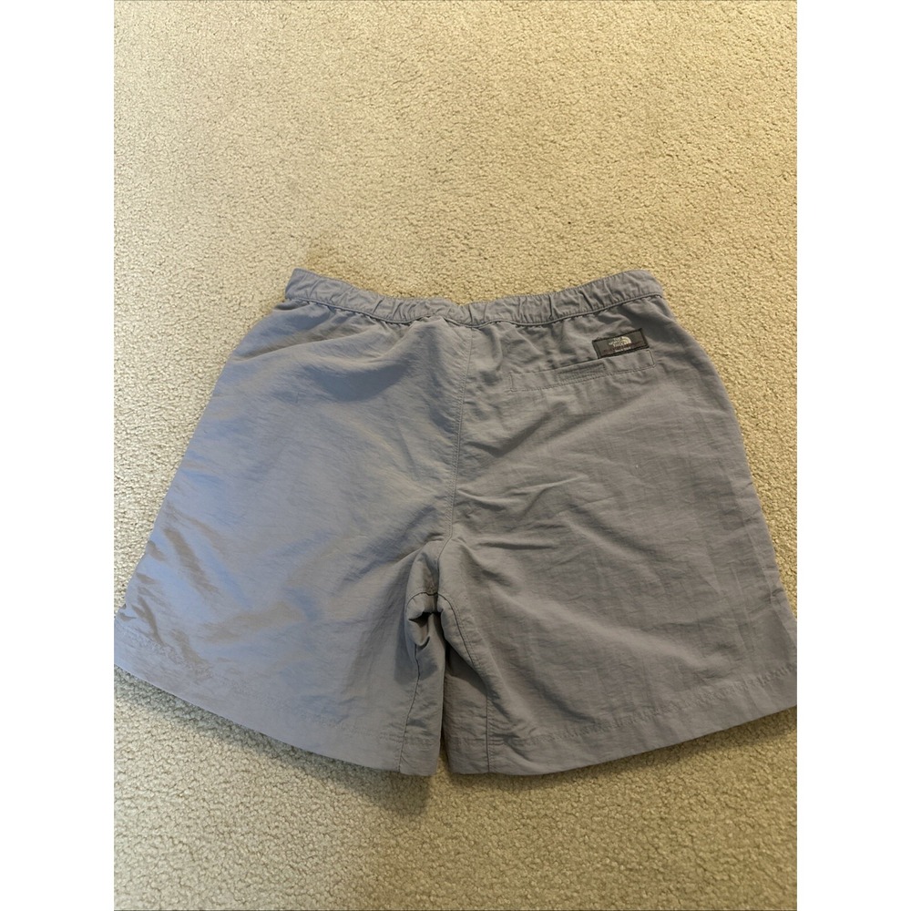 EUC The North Face Paramount ASCEND SHORT Grey Nylon Drawstring Small Inseam 7" - Picture 5 of 7